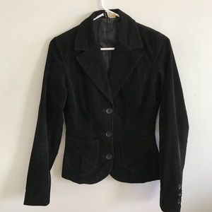 Black corduroy blazer